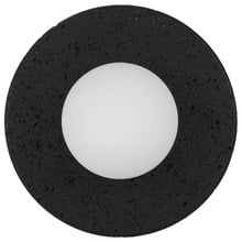 Mathilde Black Frost Glass Outdoor Wall Light